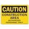 Signmission OSHA Caution, 7" Height, 10" Width, Rigid Plastic, OS-CS-P-710-L-19132 OS-CS-P-710-L-19132 - alternate 1